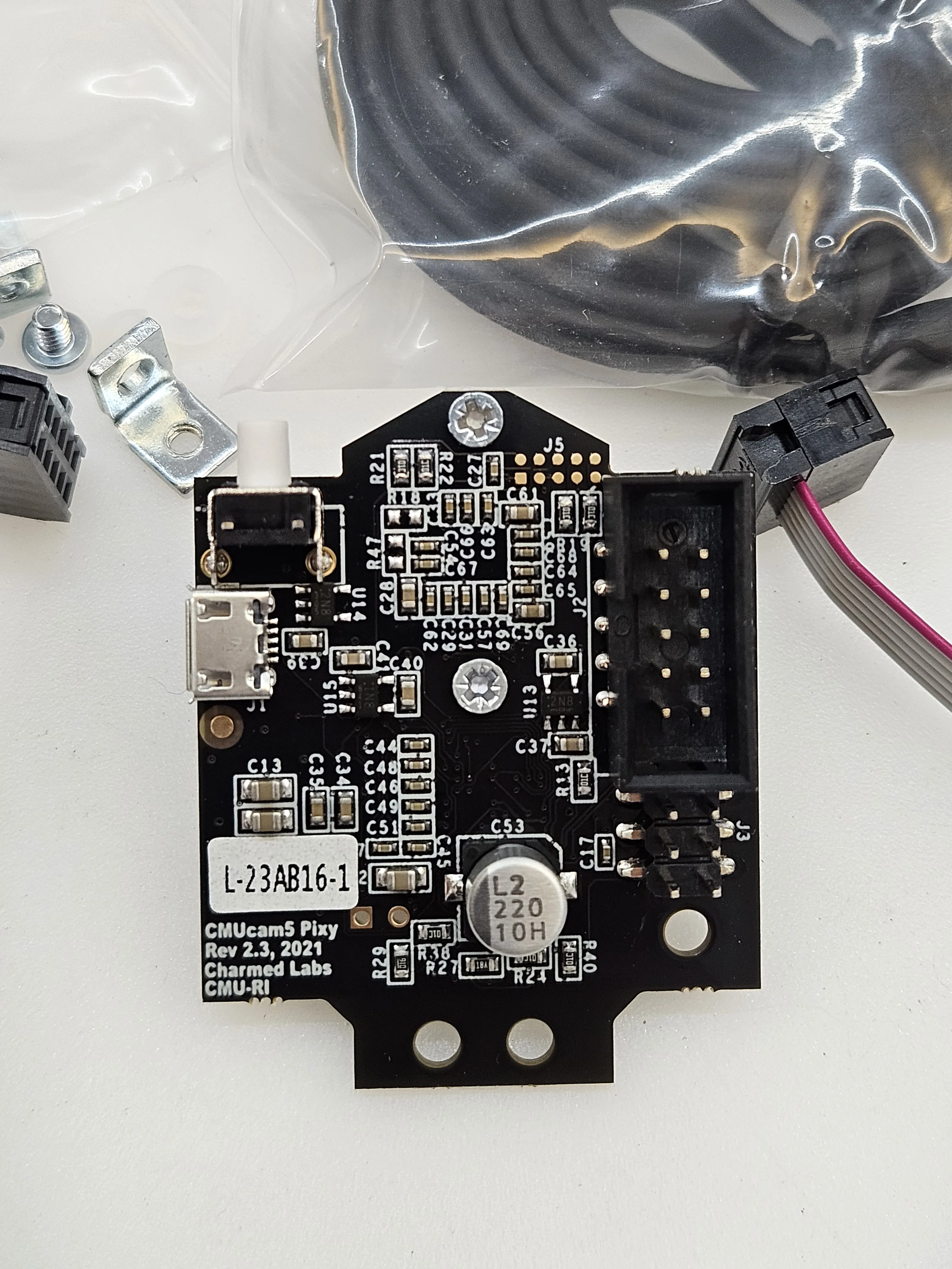 Pixy 2 поколения CMUcam5 датчик распознавания изображений с открытым исходным кодом многообъектное изображение отслеживание линий цветов