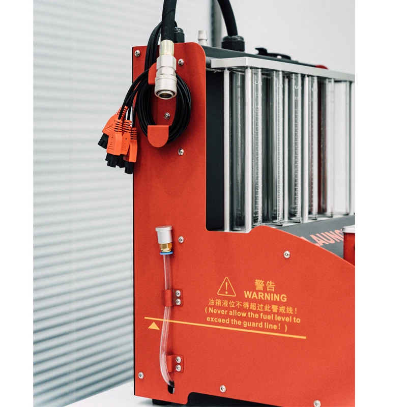 Launch CNC 603A fuel injector cleaner&tester cnc-603a 6 Injecting flow test Ultrasonic cleaning