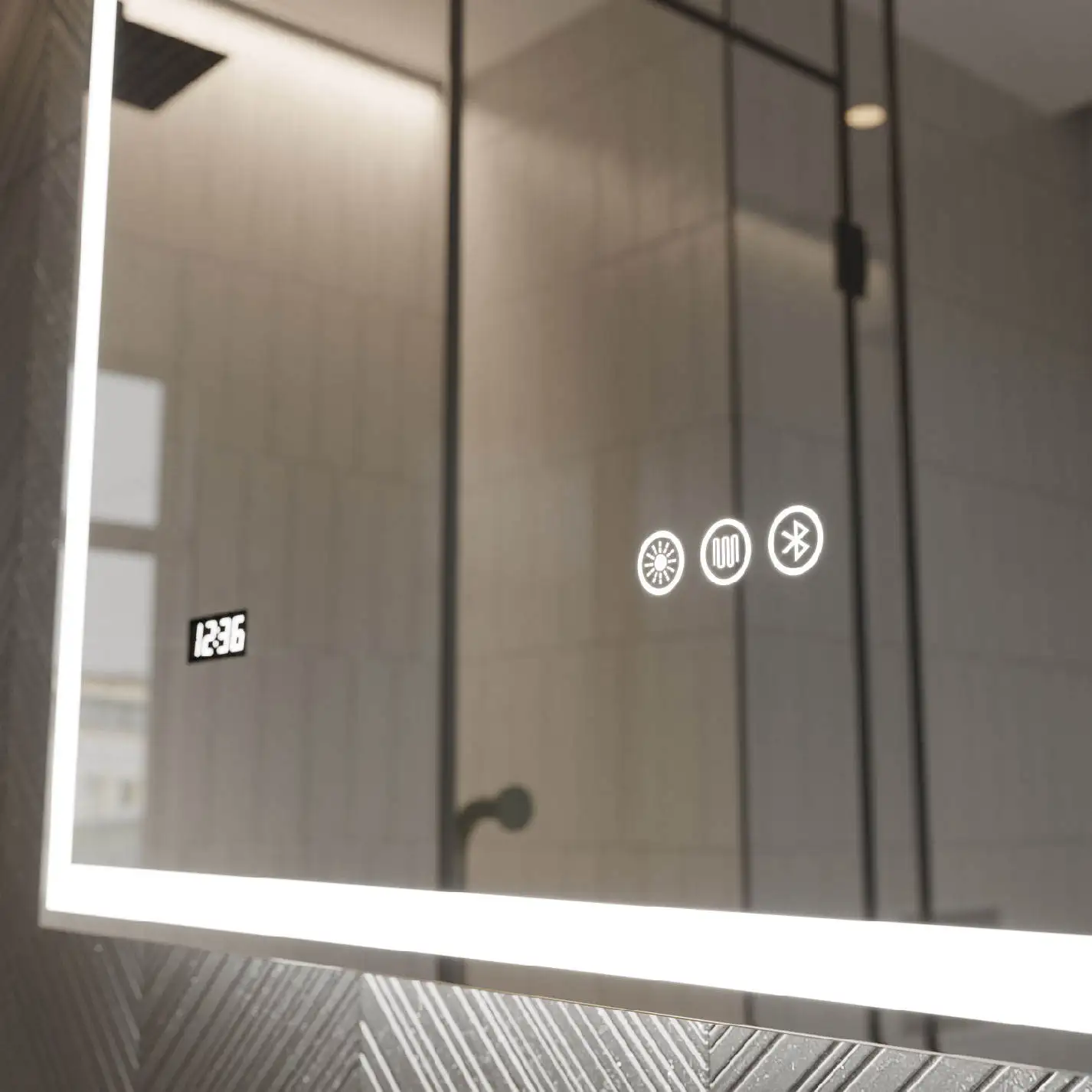 High Quality Chinese TV screen 1mm 2mm 3mm 4mm 5mm one/ two way magic mirror glass