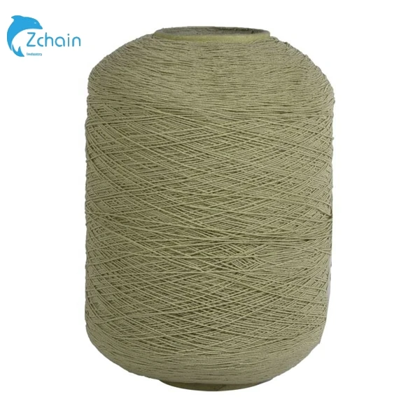 Free Sample Spandex Lycra Yarn Rubber Thread Factory Manufacture Elastic Polyester Rubber Covered Yarn For Socks