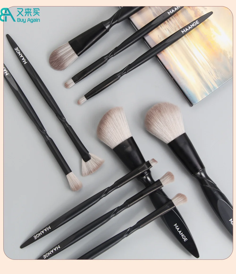 Buy Again Wholesale make up brushes synthetic makeup brushes makeup brush set with logo