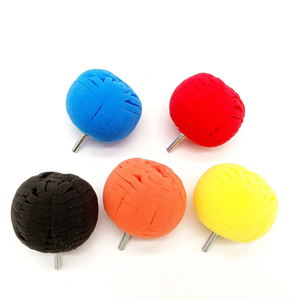 Custom Abrasive Tools Ball Type Polishing Pads For Car Mini Polisher