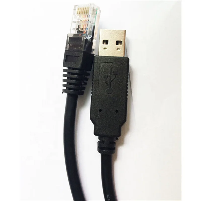 USB laptop to a RJ45 serial port cable converter