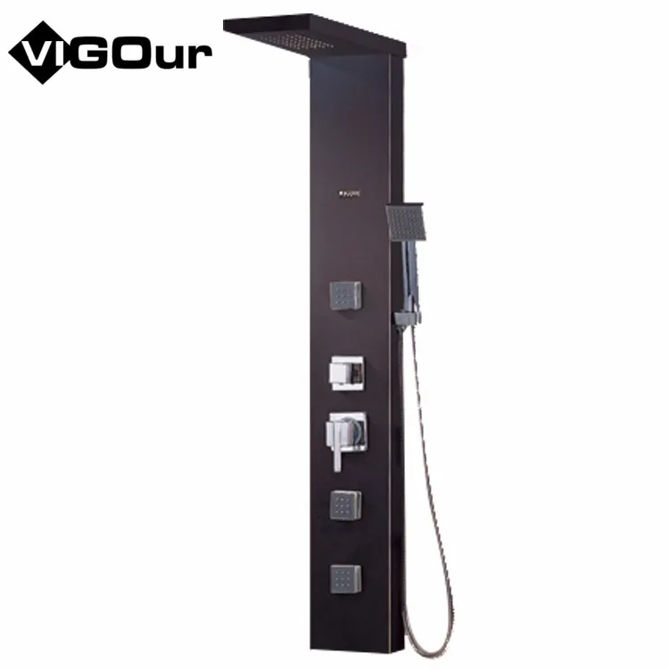 Hot Sell Shower Kit Set With Sliding Bar Shower Head shower panel