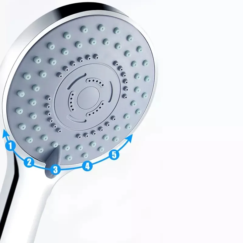 Professional Manufacture Cheap Wholesale Brushed Brass 3 Functions Round Thermostatic Shower Set