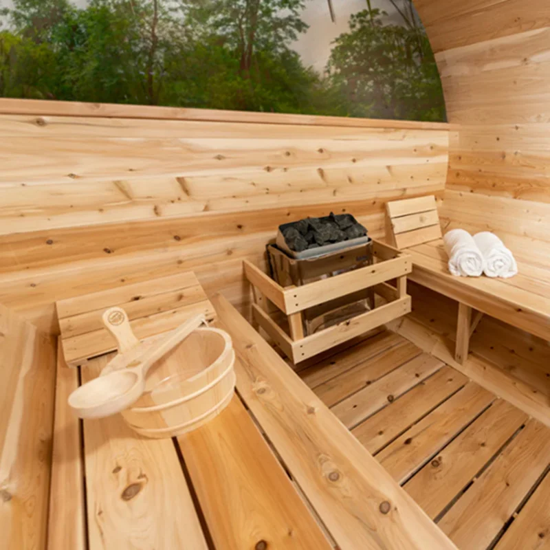 luxury seks sauna room hemlock wood large barrel outdoor sauna cheap barrel sauna
