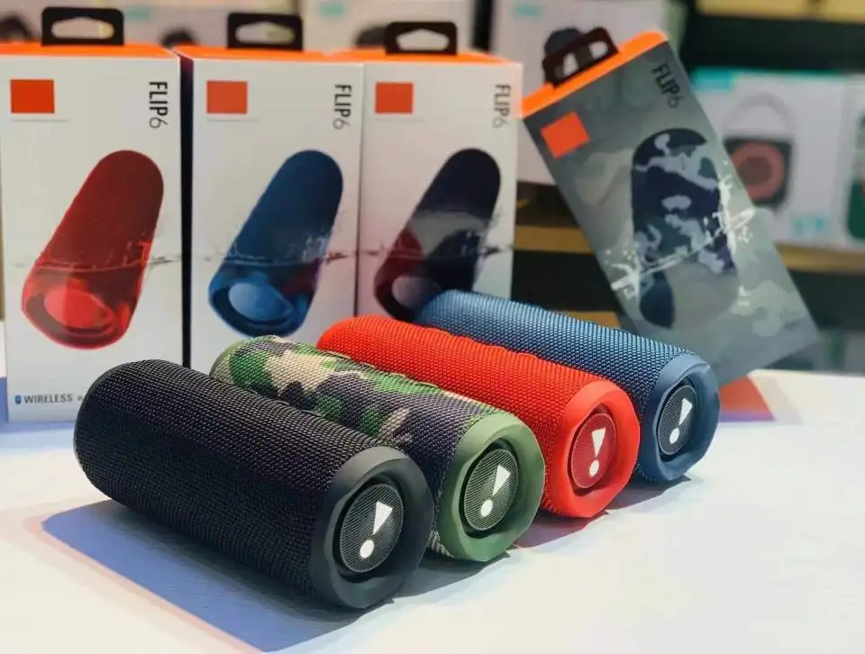 Hot Sale Original 1 to 1 JBLFLIP 6 Blue Tooth Speaker Flip 6 Portable Outdoor Classic Design Waterproof Wireless Speakers