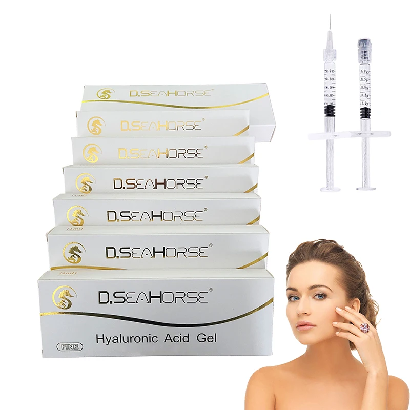cross linked acid hyaluronic tear trough dermal filler for face medical sodium gel wrinkle filler beauty injection