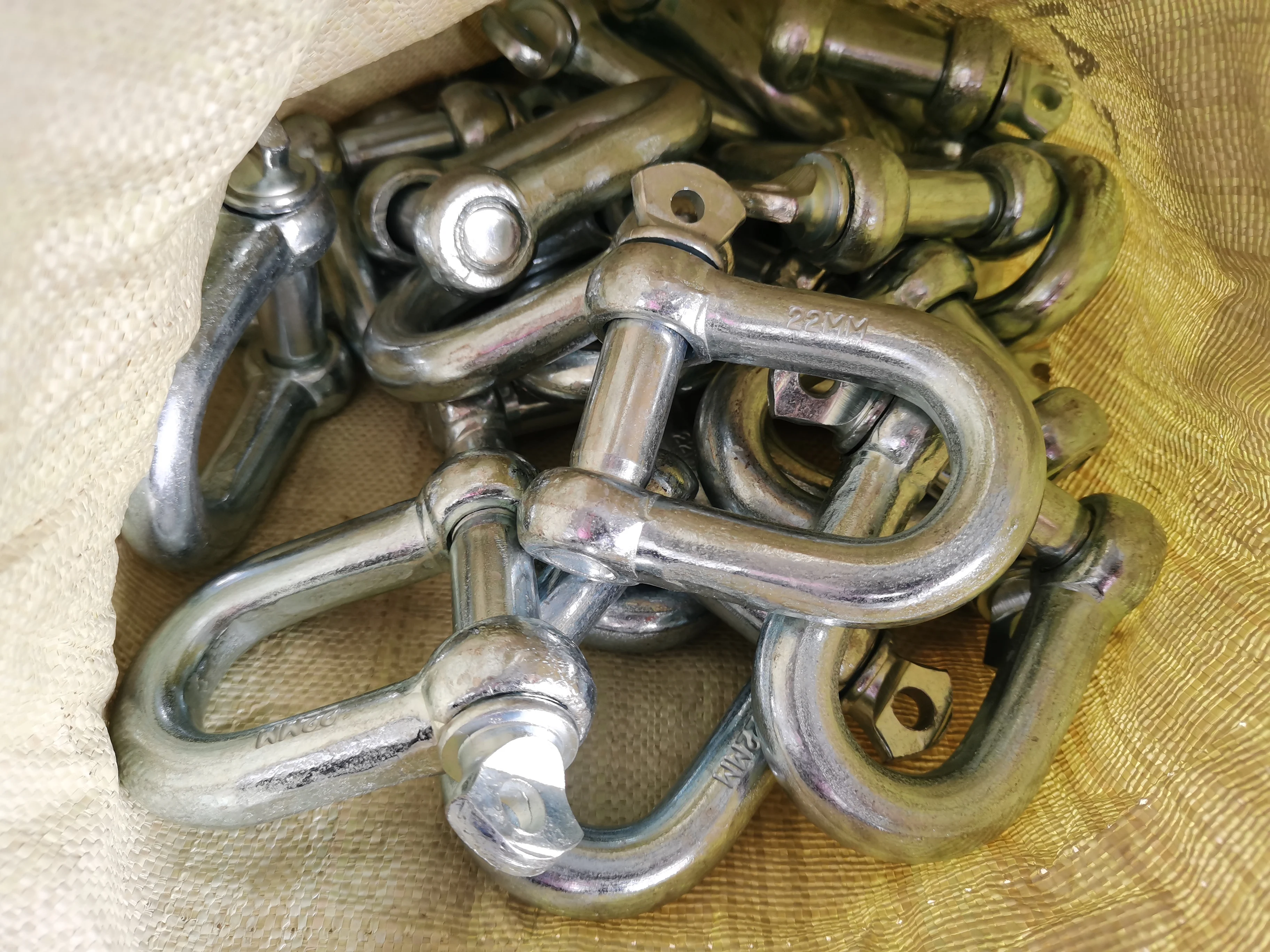 JIS Standard Commercial Type D-Shackle Screw Pin Chain High Quality Shackles