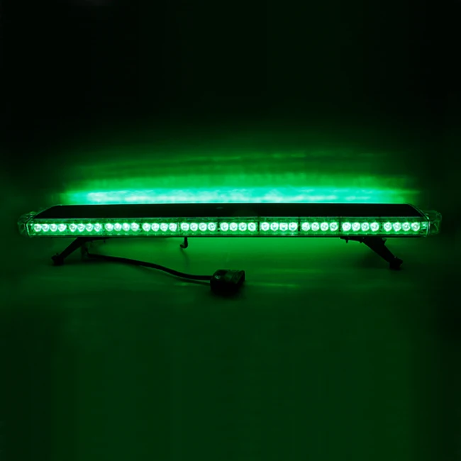 24V emergency vehicle warning flashing firefighters ambulance light led bar