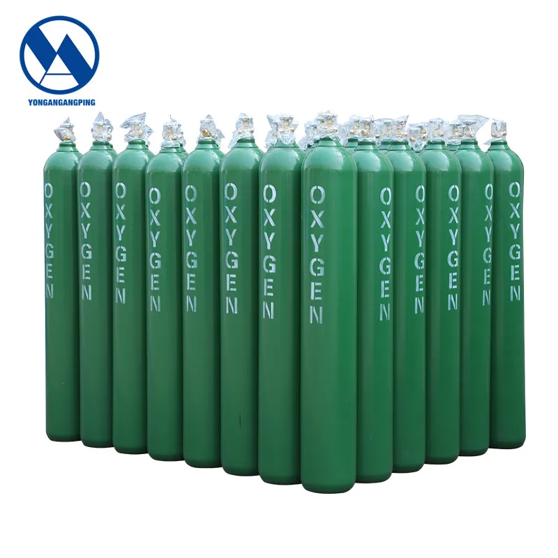 Professional Empty 50Liter Medical Oxygen Cylinders For Oxygen Gas Filling