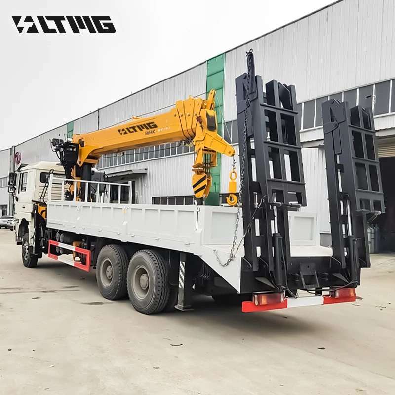 LTMG hydraulic lift mobile crane 16ton Construction Truck Mounted Crane