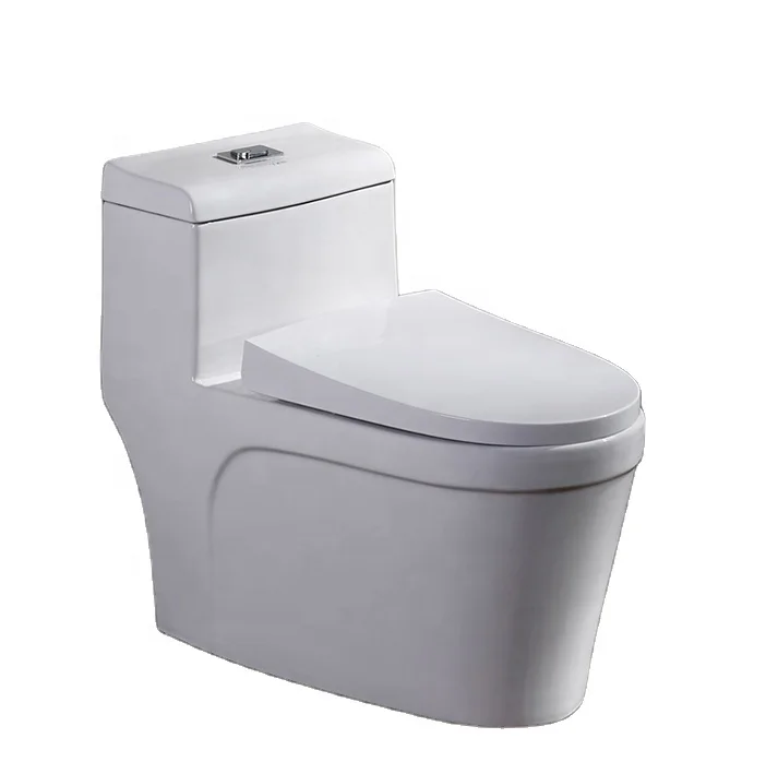 China Manufacturer Bathroom ceramic Sanitary Ware Siphonic One Piece Wc Toilet