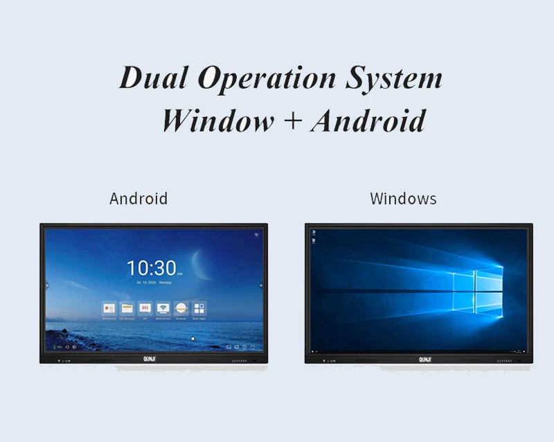 Factory Wholesale oem 86 inch multi touch screen monitor educational training equipment interactive smart board flat panel
