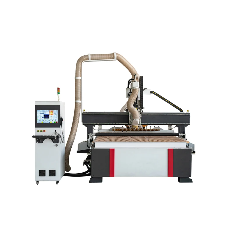 Economic Type Other Woodworking Carpentry 1325 2030 3d MDF Furniture Plywood Door CNC Router Tool Changer ATC Cnc Router