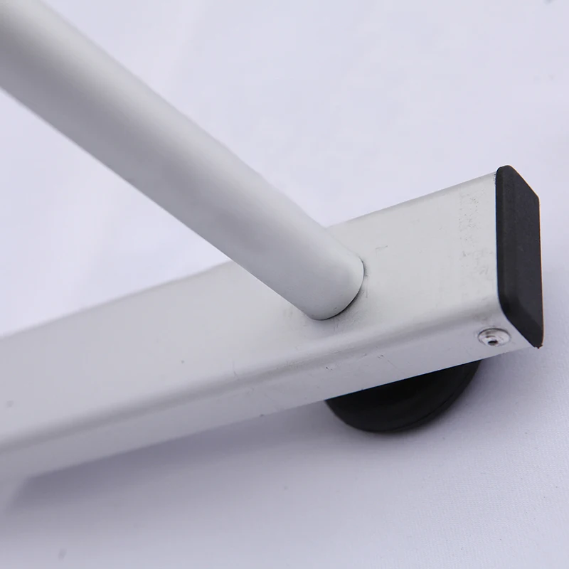 Cheapest manufacturer wholesale good quality double side show screen L shape stand 80*200 aluminum Banner Stand