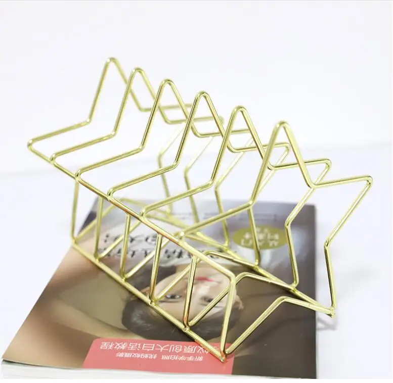 
Study room desktop gold bookends luxlury style book ends decorative desktop book stand 