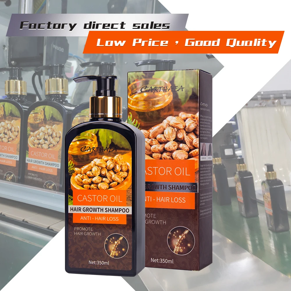 best Hair Growth Shampoo And Conditioner Private Label Professional Salon Products ginger Castor Oil organic hair growth shampoo