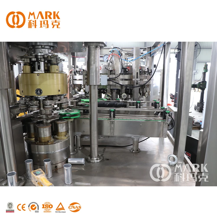 Wholesale high quality canning carbonated beverage carbon dioxide drink filling machine