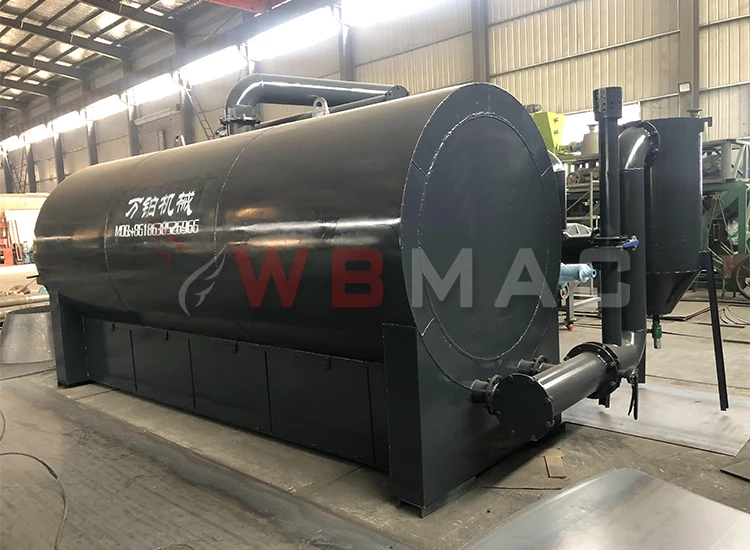 Environmental protection horizontal carbonization furnace