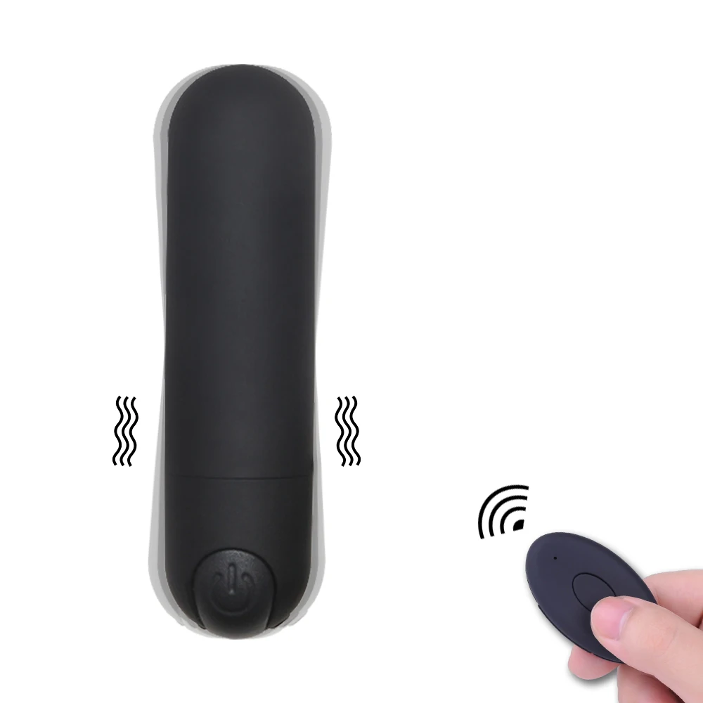 Wireless 10 Vibration wearable Powerful Rechargeable Bullet Vibrator Discreet Portable Sex Toys vibrator sex toys for woman