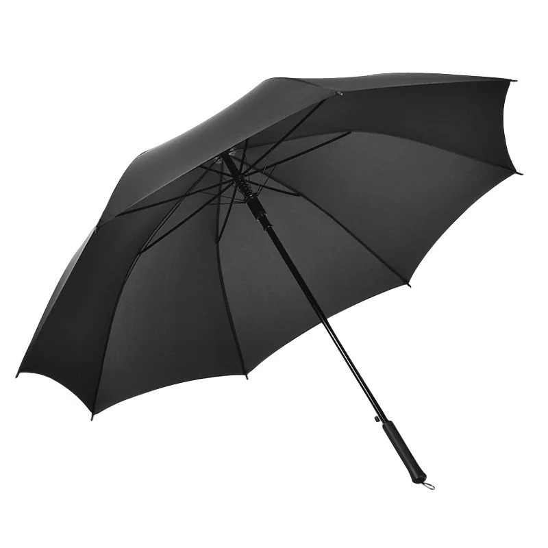 Изготовленный На Заказ прямой зонтик гольфа печатные рекламные 27 дюймов стекловолокна от фабрики