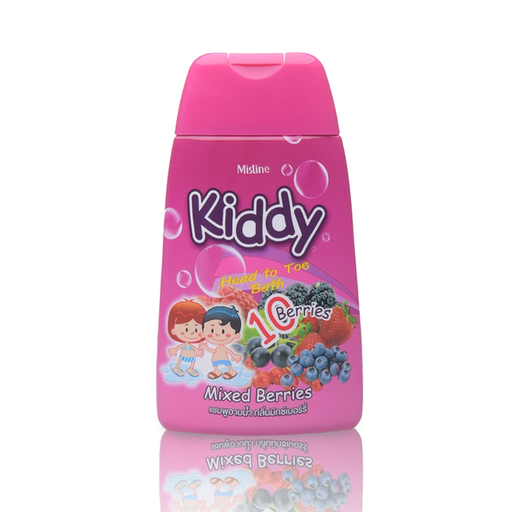 Mistine Kiddy Mixed Berries kid bath Thai kids Product head to toe bath baby bath and baby wash thai Product  thai Cosmetic
