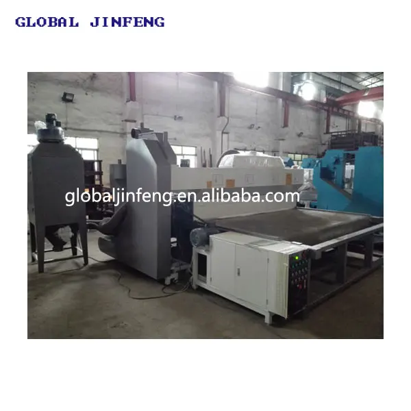 JFDS-1300 automatic horizontal new glass sandblasting machine for flat sheet glass