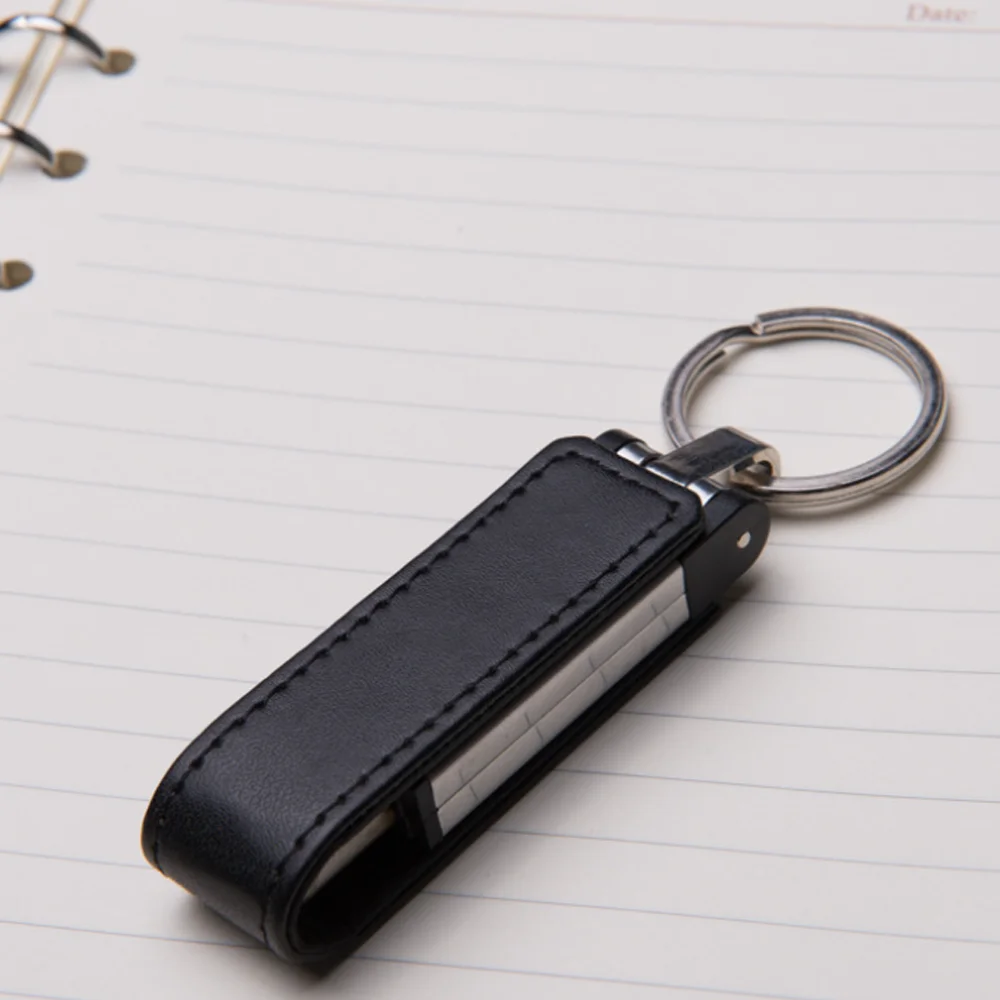 Most Popular Gift Items Promotional Luxury Metal Pen USB Flash Drive A6 Size Loose Leaf Paper Notebook Gift Set For Business