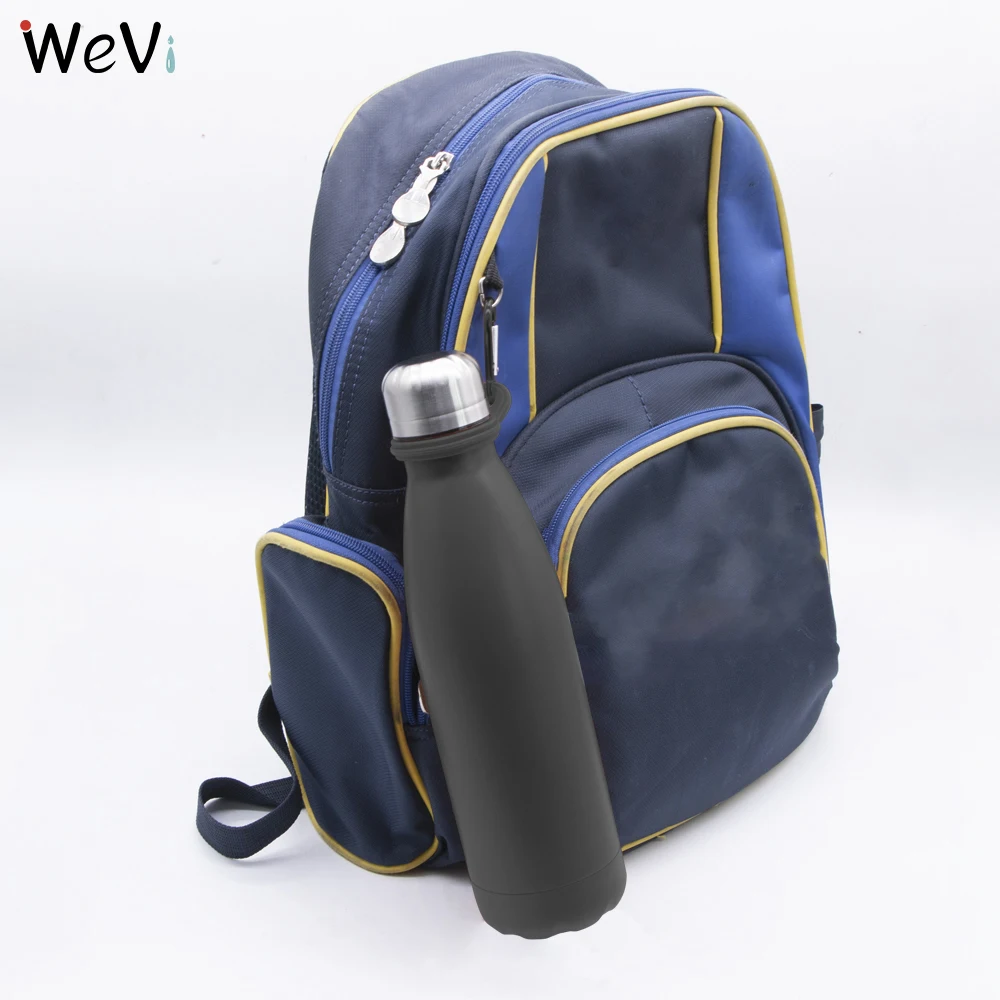 
Wevi Wholesale 350ml 500ml 750ml Double Wall Insulated Stainless Steel Thermos Cola Shaped Sport Water Bottle 