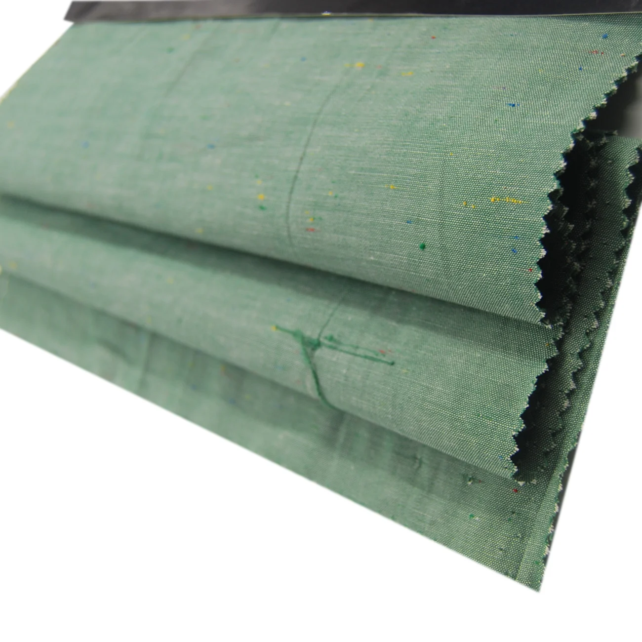 Factory Wholesale 100% Cotton Printed Fabric Woven Flecked Yarn Chambray Fabric For Blouses