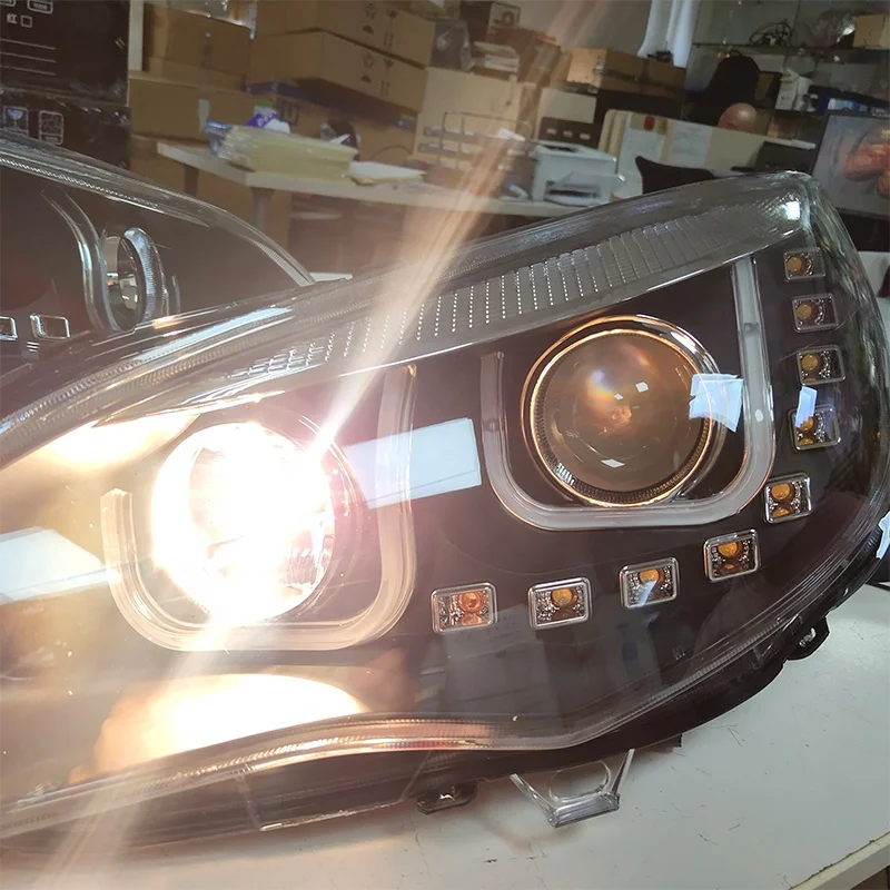 For Buick Excelle XT Opel Astra LED Head Light 2010-2016 Year Front Lamp With Bi-xenon Projector Lens U Design LD