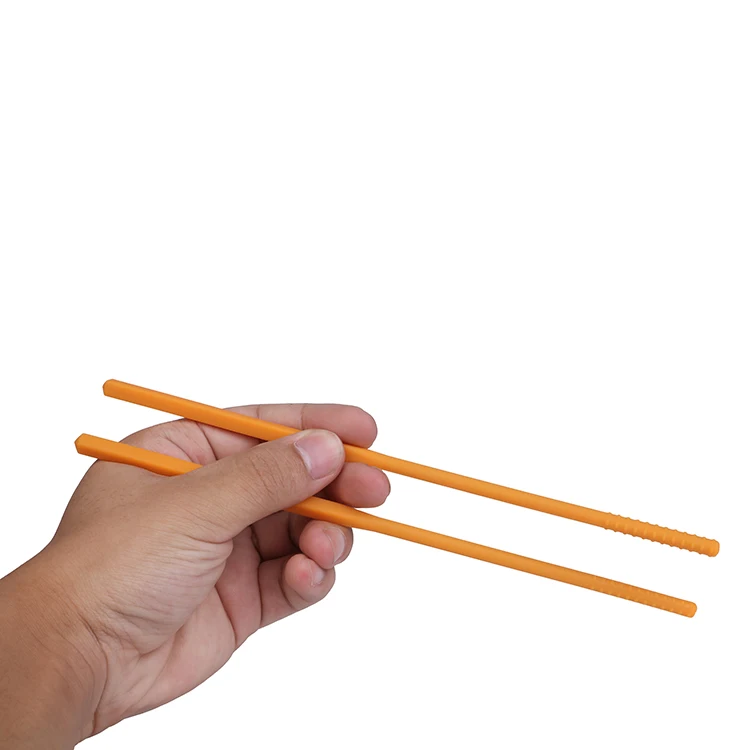 
Kitchen Utensils Household Adult Use Anti Slip Long Reusable Silicone Chopsticks 