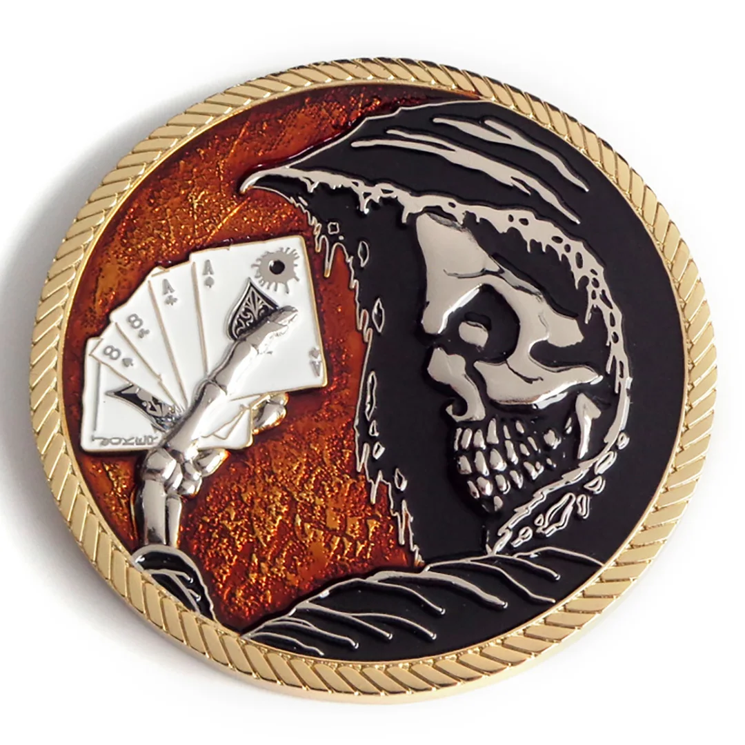 High Quality Custom USA 2 Euro Value Coin Gold Coins