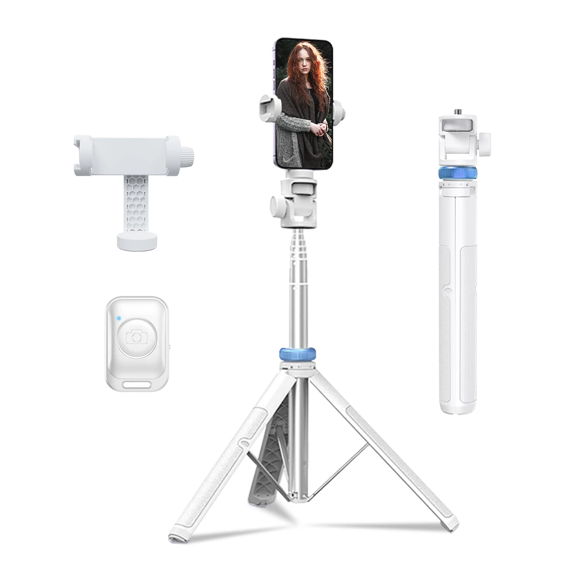 Hot Selling Phone Tripod Stand with Remote Control Flexible Selfie Stick Tripod for Professional Cell Phone for Tiktok Livestrea