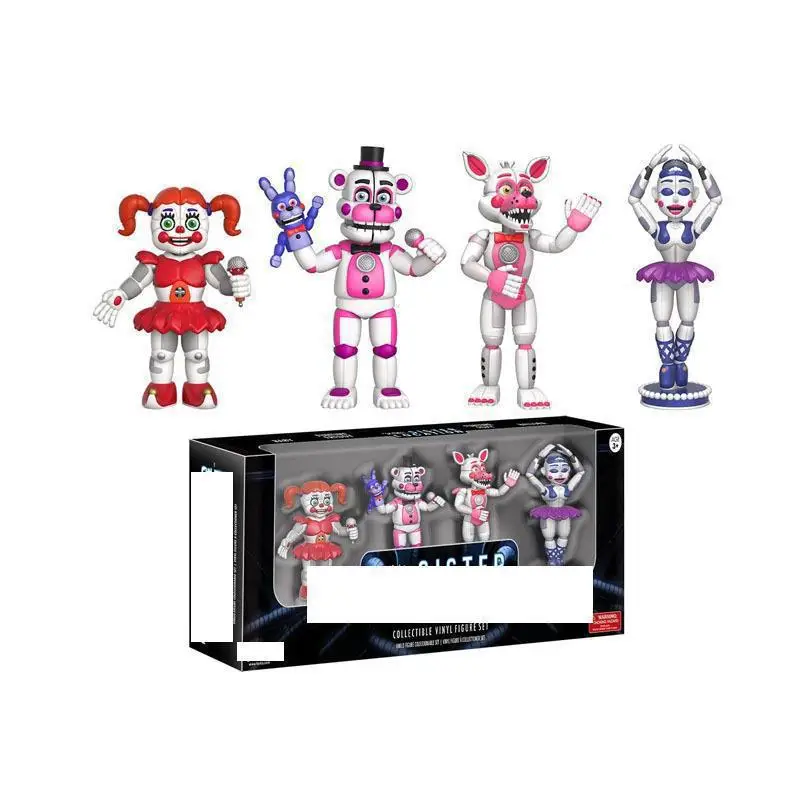 New arrival Five Nights At Freddy Action Figures 6pcs/pack Toy Model