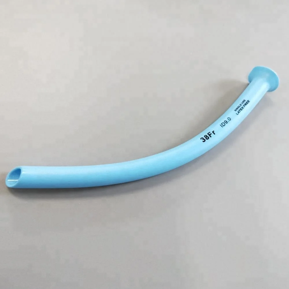 First aid  Non-toxic Latex Free PVC Single Use  soft disposable naso-pharyngeal airway,NPA with different sizes