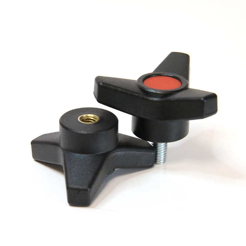 factory straight supply  nylon triangle arrow cabinet handle industrial plastic switch knob