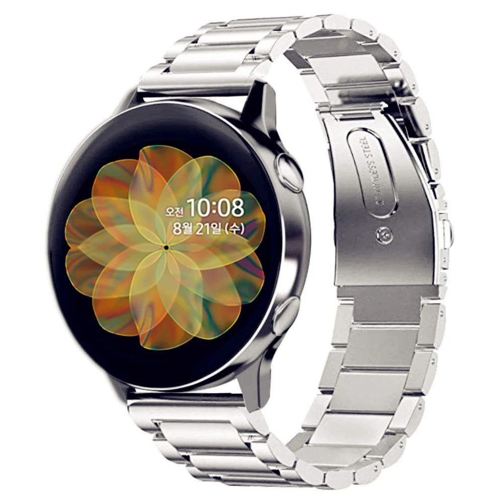 Ремешок из нержавеющей стали для Galaxy Watch Active 2 40 мм сменный Браслет Samsung аксессуары