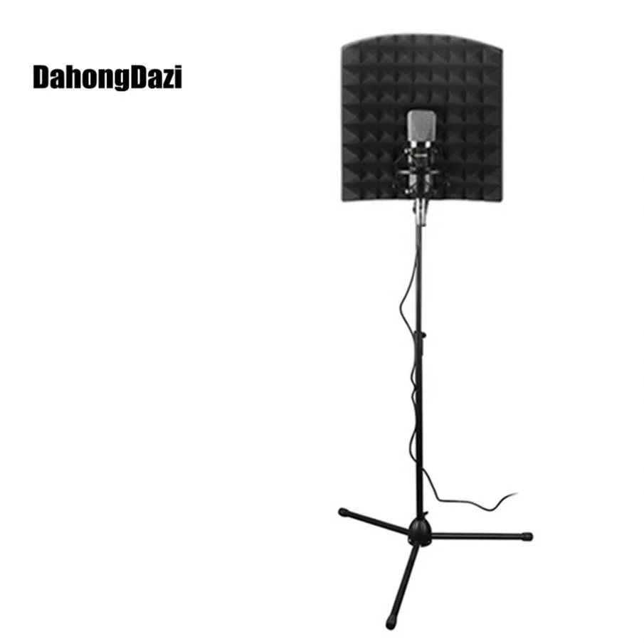 
 Звукоизоляционный экран для микрофона/звукопоглощающий отражающий фильтр для микрофона/металлическая Звукопоглощающая пенопластовая плата для микрофона  