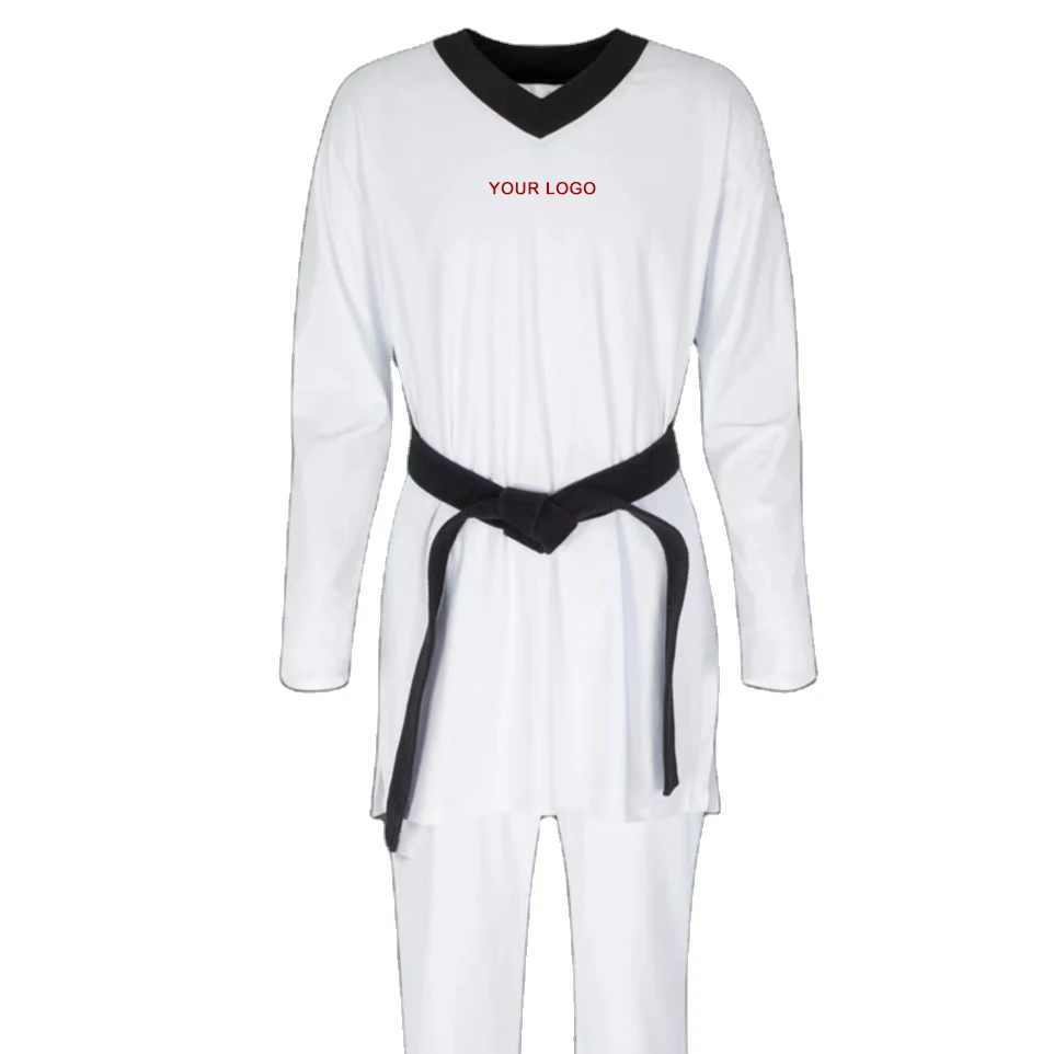 Top Sale Custom Logo Designed Breathable Taekwondo Uniform Dobok For Sale