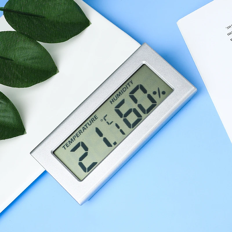Simple LCD Digital Mini Thermometer Hygrometer Meter with Electronic Indoor Temperature Humidity Monitor for Home Greenhouses