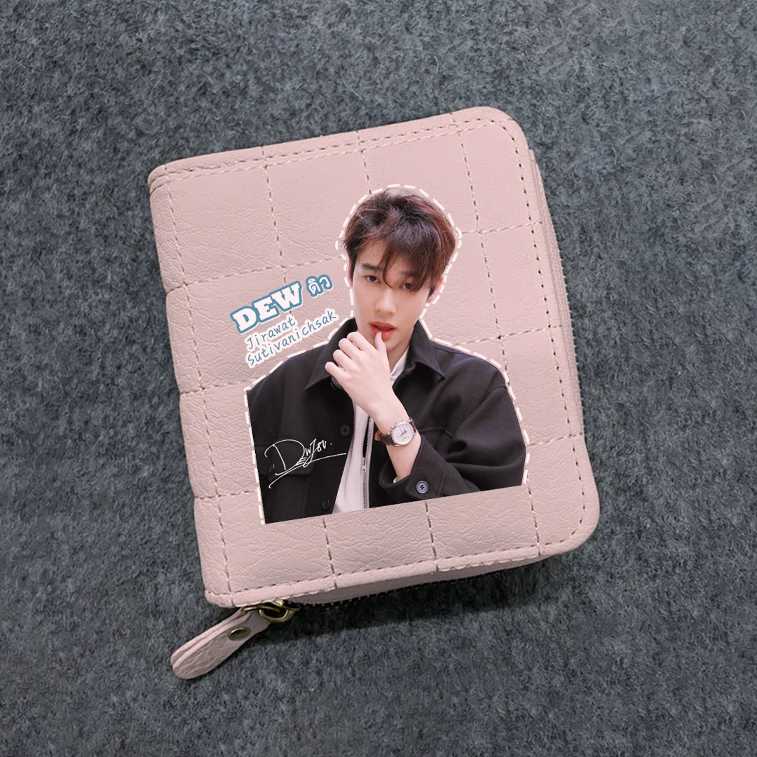 Thai Star  Mini Wallet Ladies Short Zipper Cute Coin Purse bright win off gun dew