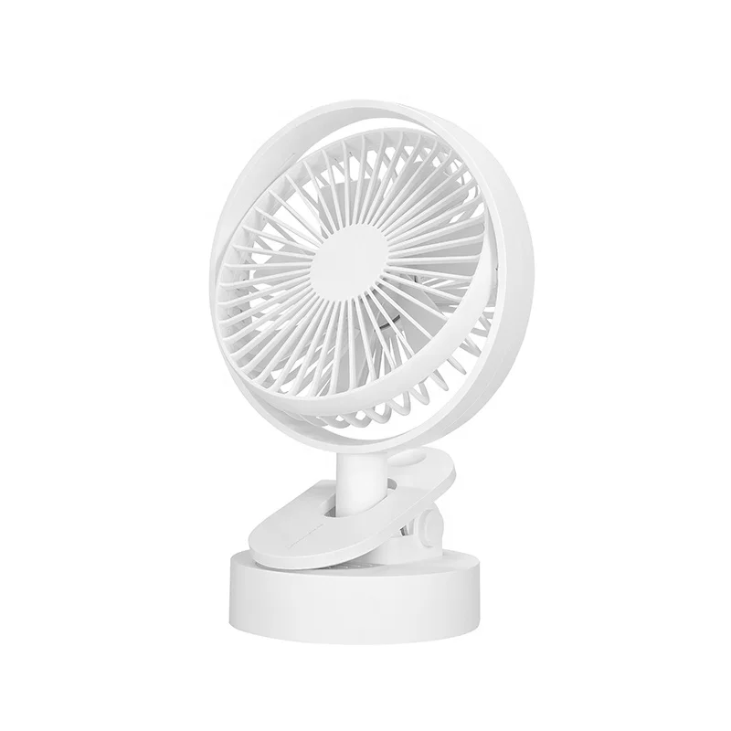 Amazon best selling clip fan,rechargeable slient mini stroller fan for Bed Office (1600689640174)