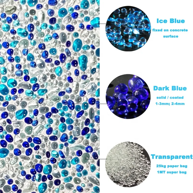 Color Glass Beads For Swimming Pool