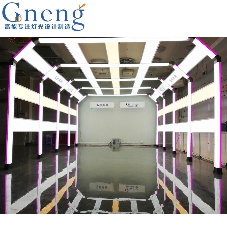 ZG/E1010 professional high brightness car care showroom garage lamp decoration inspection lighting detailing tunnel light