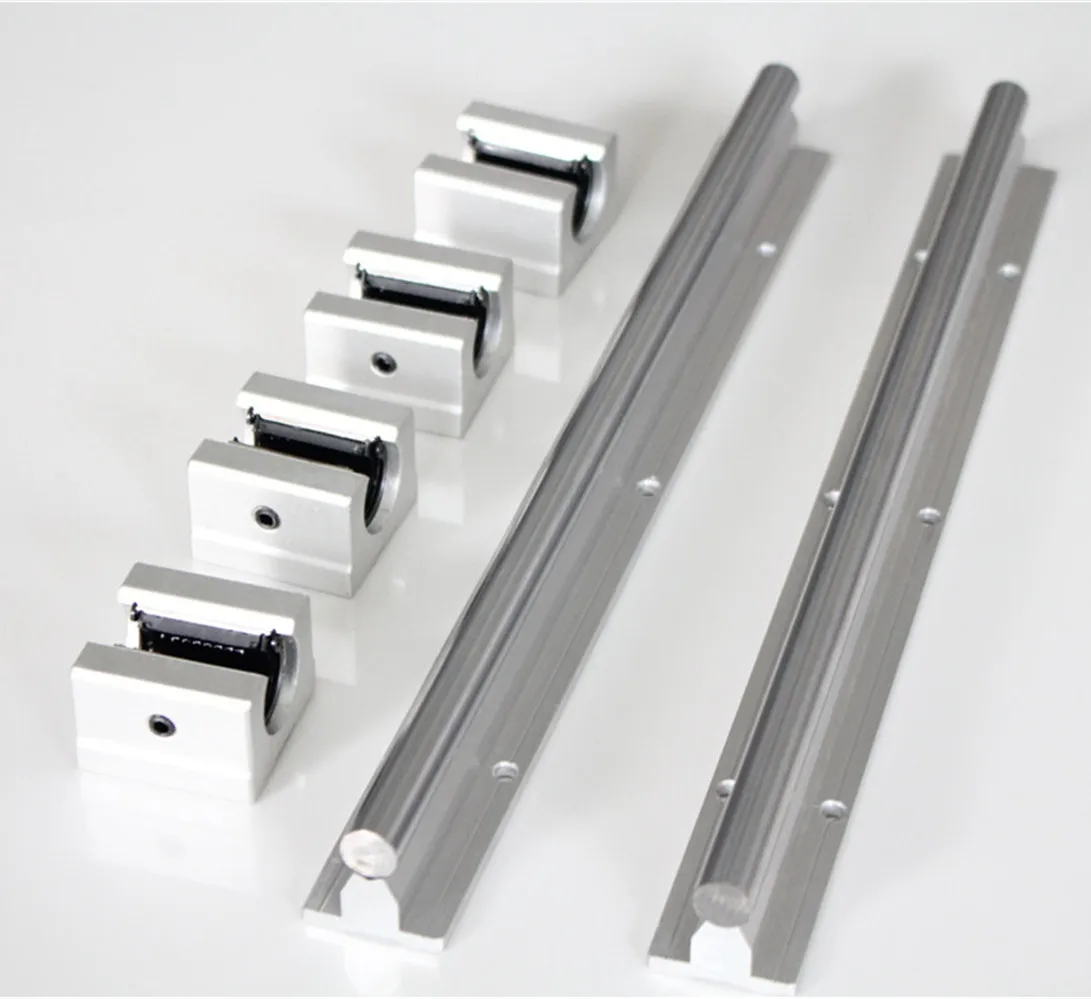 SBR20 200MM SBR cylindrical guideway square linear optical axis guideway series