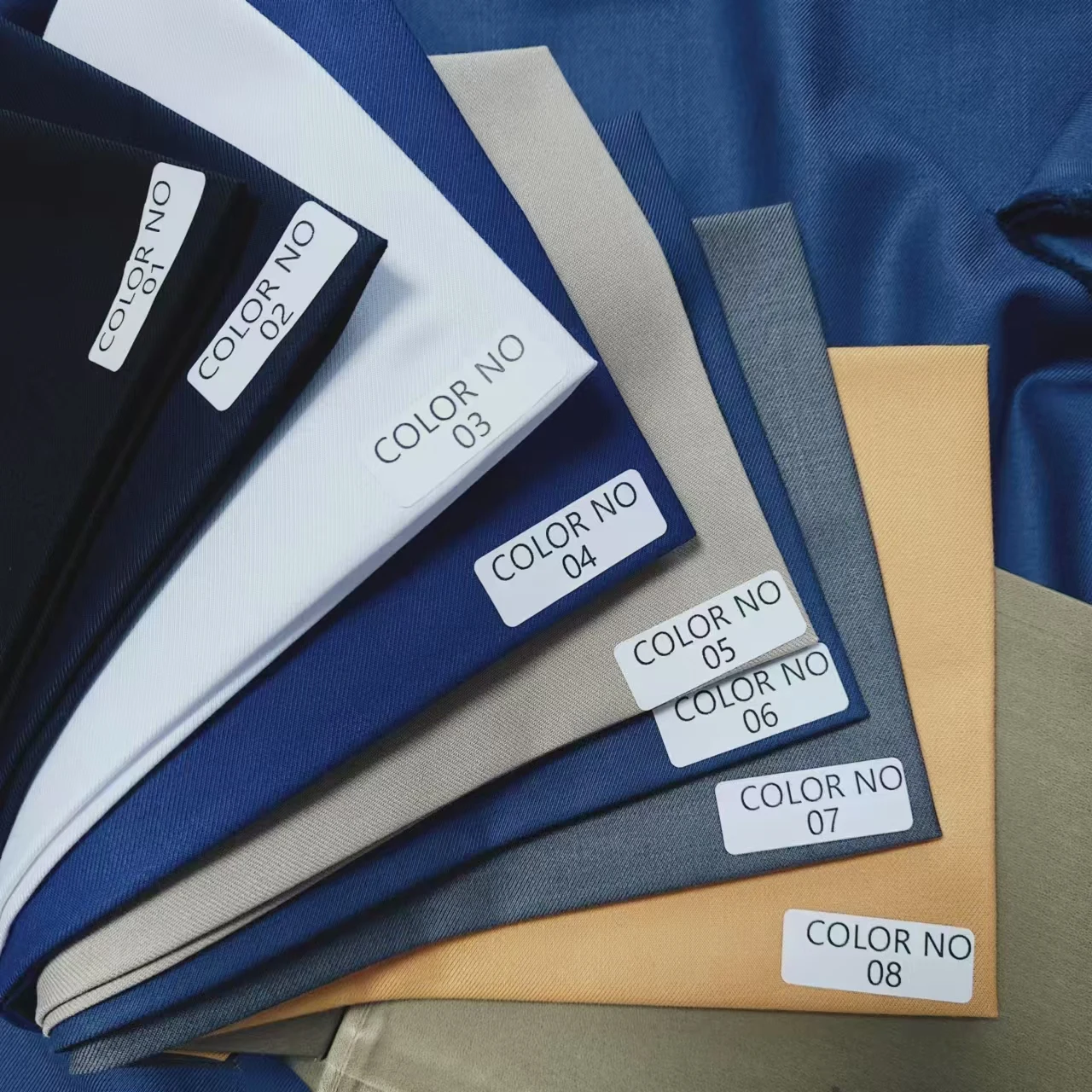 Customized TR strech suiting uniform fabric polyester viscose spandex  wool fabric for suit  pants