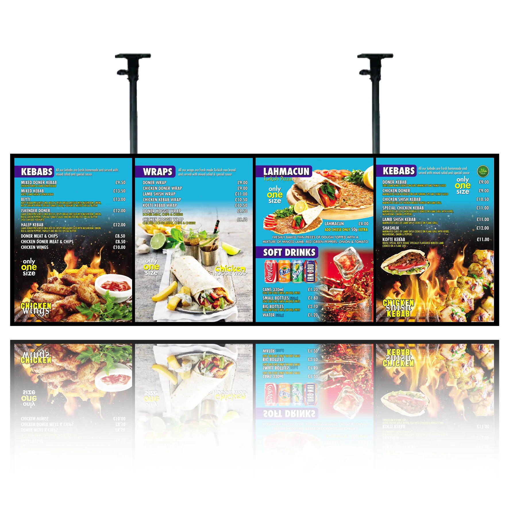 Customized Indoor Advertising Acrylic LED Display Signage Movie Poster Light Billboard Magnetic Ultra Thin LED Light Box for A3