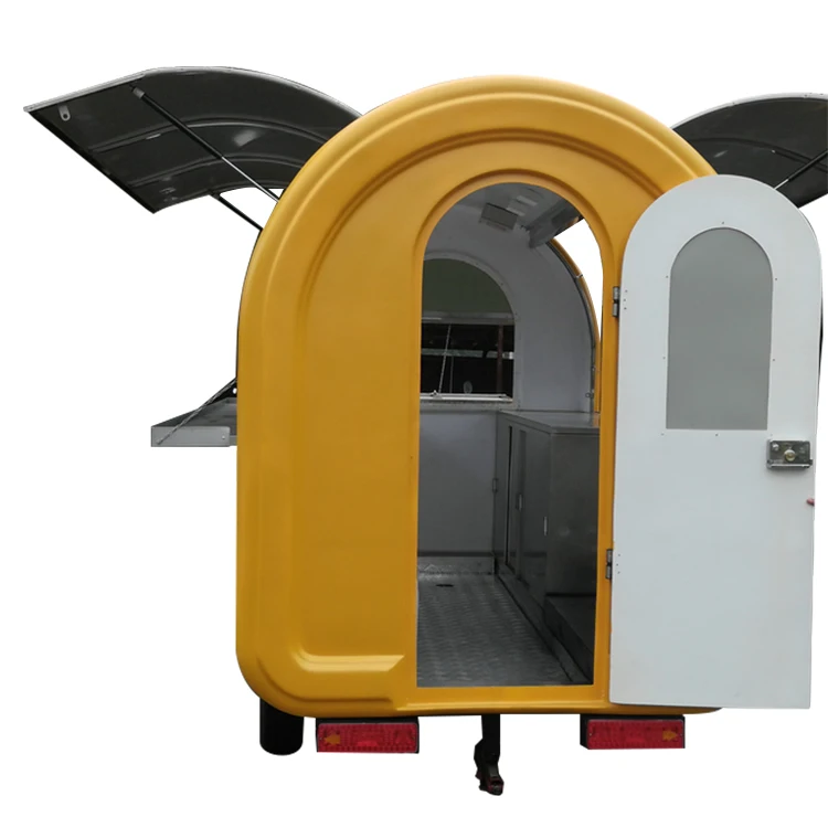 firm smooth  double decker mobile para hot dog food trucks  ice cream food trailer coffee food van for sale in UK